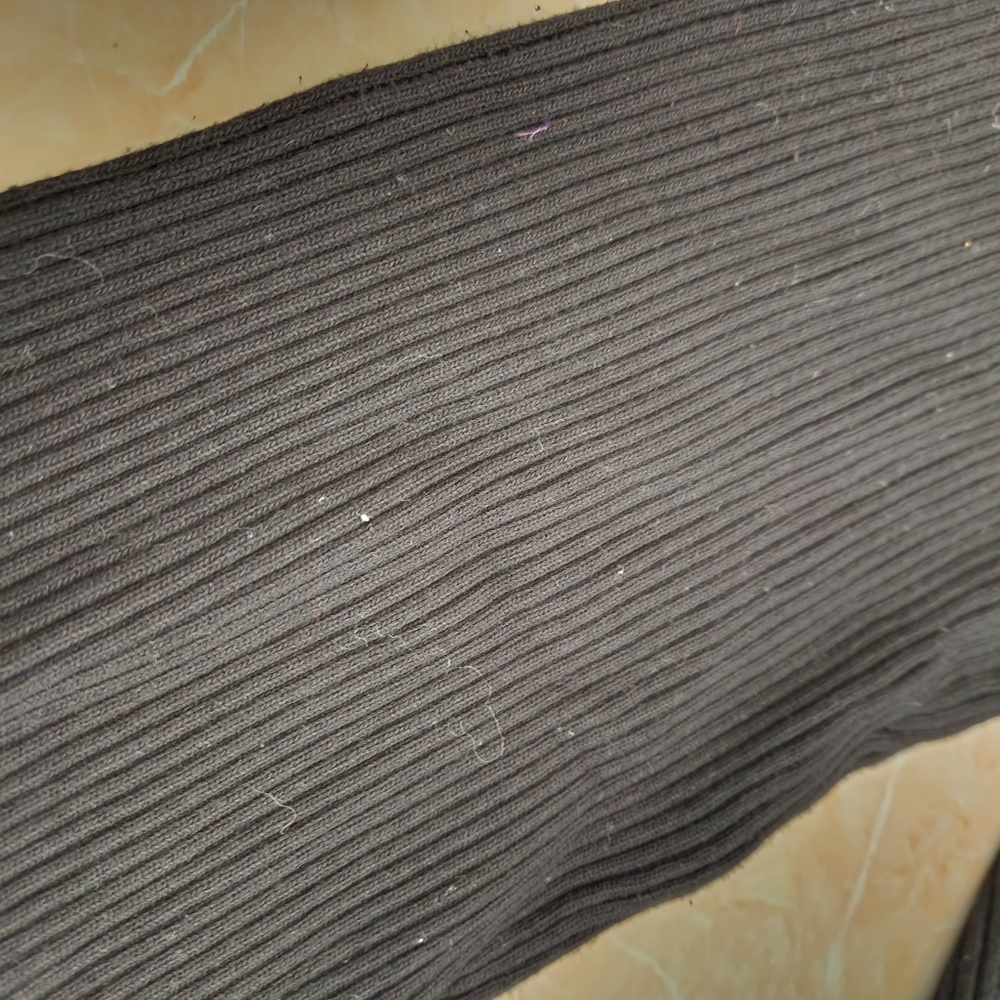 Uncle Studios Split Hem Ribbed Pants - image 2